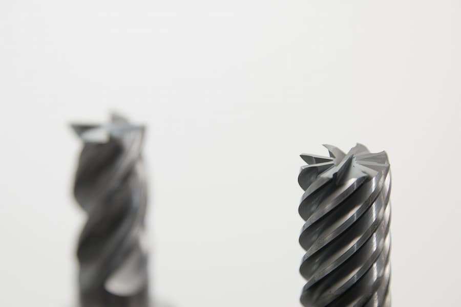 An close-up image of a drill bit