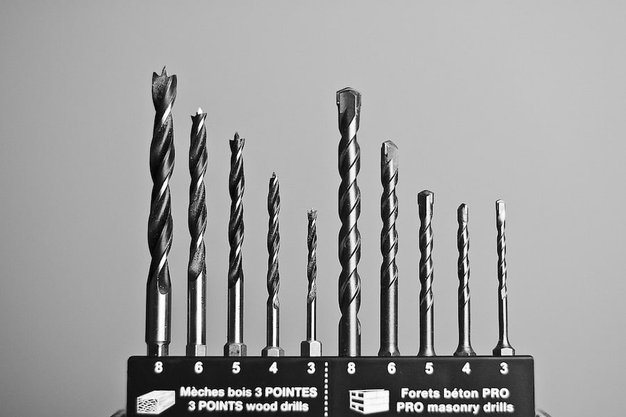 An image of drill bit set